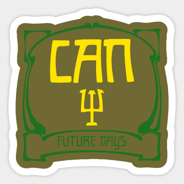 Can Band Logo Sticker by fitaauragandis